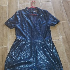 Like new worn once Sequin romper